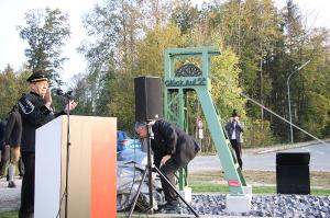 © by Knappenverein Peissenberg - Föderturm-Modell in Penzberg eingeweiht © by Knappenverein Peissenberg - Föderturm-Modell in Penzberg eingeweiht